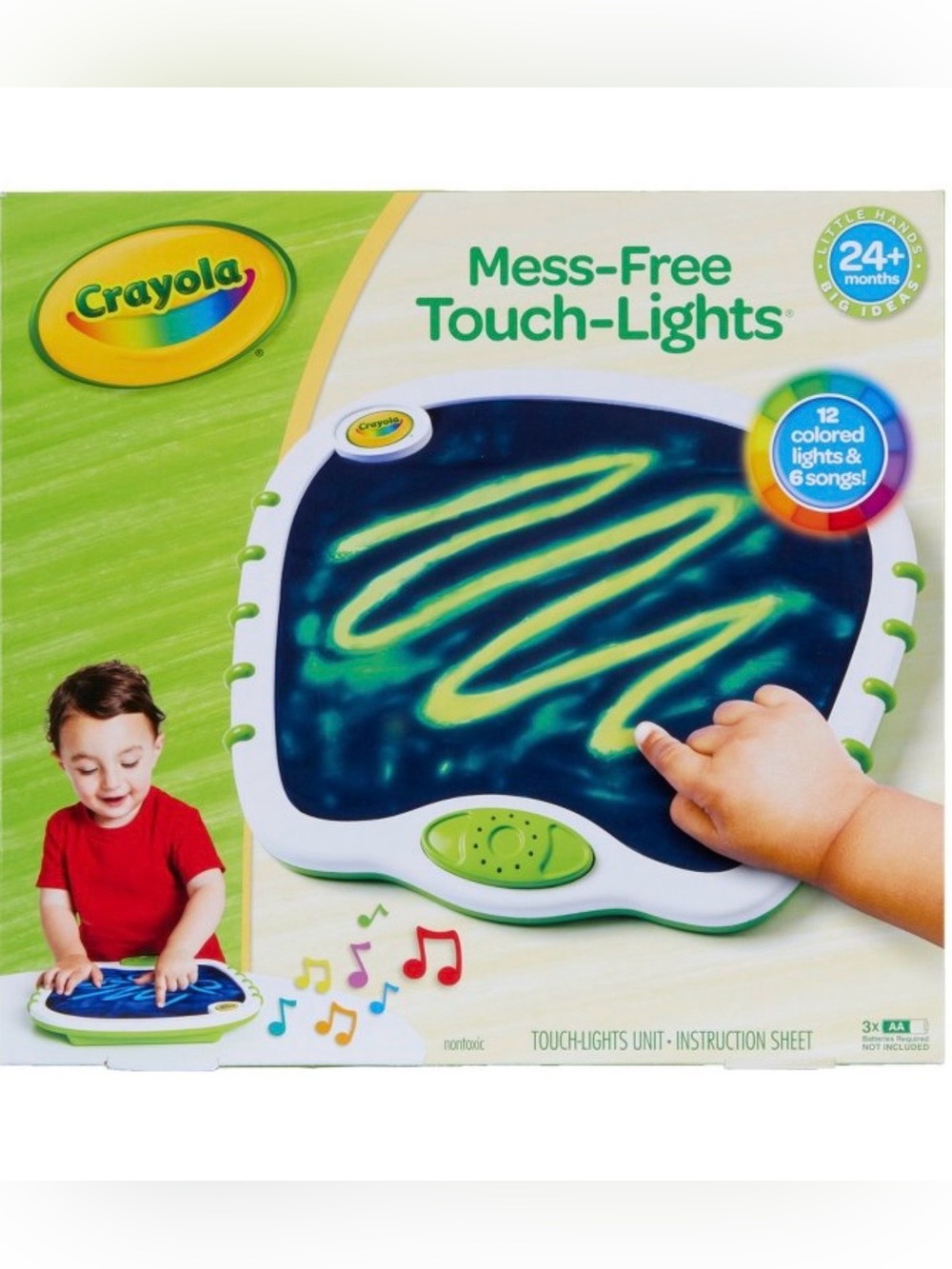New! My First Crayola Mess-Free Touch-Lights Doodle Stage 2